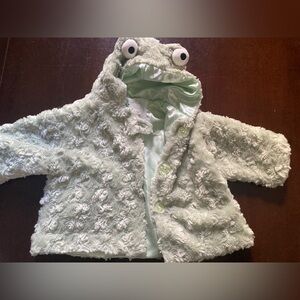 Green Frog Baby Jacket